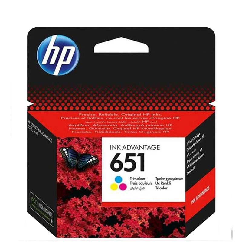 HP 651 Tri-color Original Ink Advantage Cartridge HP 651 Tri-color Original Ink Advantage Cartridge